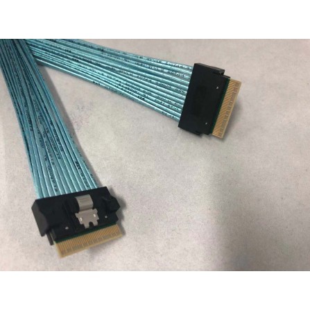SlimLineSAS SFF-8654 8i to SFF-8654 8i ケーブル